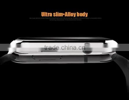 High Quality Touch Capacitive Screen Smart Wrist Watch A9 Heartrate Monitor Smart Watch Android Dual sim