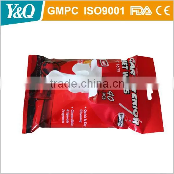 Car Cleaning Nonwoven Fabric Wet Wipe