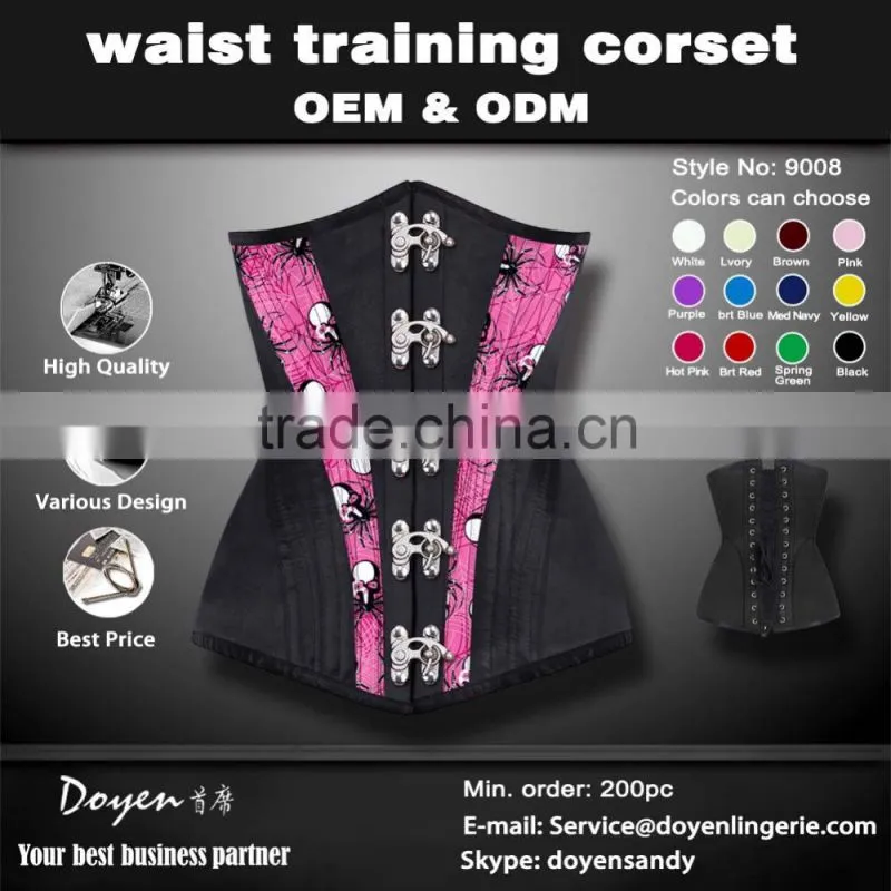 Top selling products 2015 firm slim body shaper waist training corset