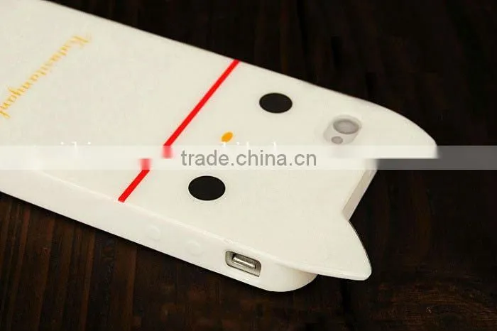 rabbit ear silicone mobile phone case for
