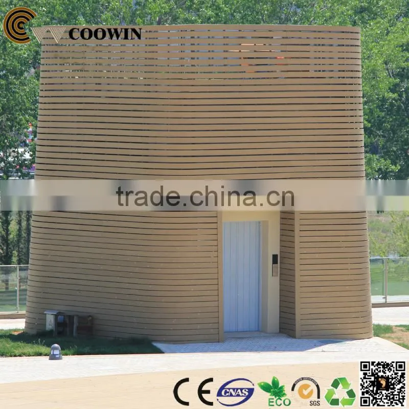 wpc cheap panel prefabricated exterior wall