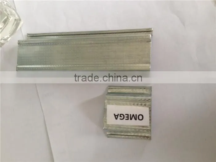 Preferential price and high quality drywall metal stud,paral,Canal,Omega montante y solera