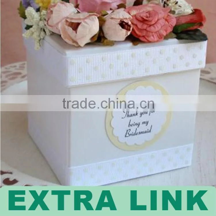 New Design GuangZhou Factory Handmade Recycle Customized packaging for flower pots