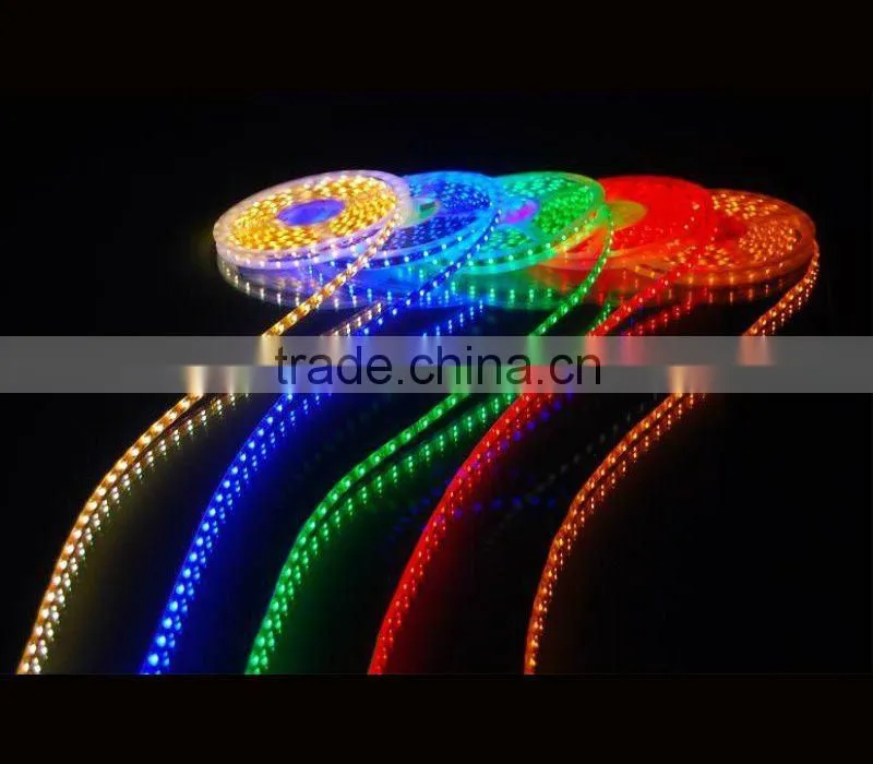Super brightness warm white RGB 5050 SMD led flexible strip light