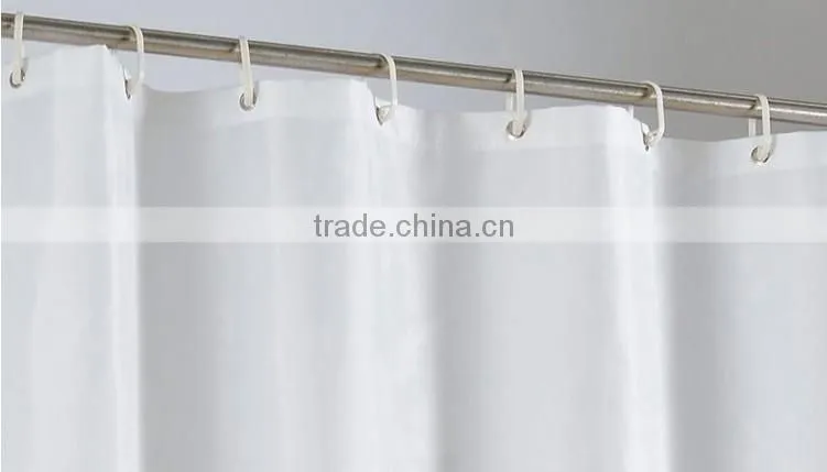 Digital Printed Green Plants Shower Curtain