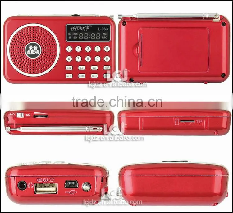 L-063 mini portable music speakers