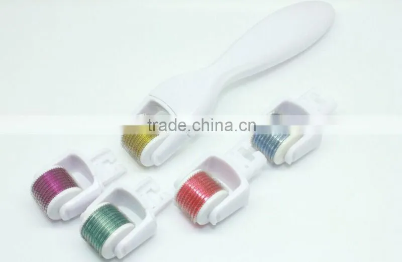 Newest acupuncture needle micro needle derma roller 600 needles for removal wrinkle