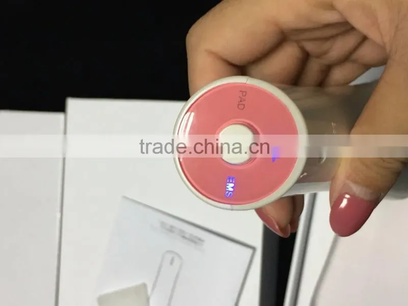 High frequency galvanic photon ultrasonic skin scrubber ion facial massage
