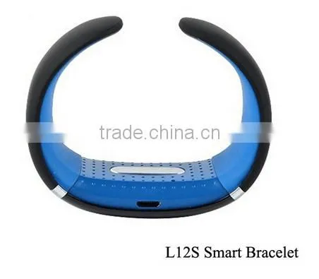 Vondo Wireless Charging Receiver Bluetooth Handsfree Trendy Style L12s Oled Bluetooth Bracelet
