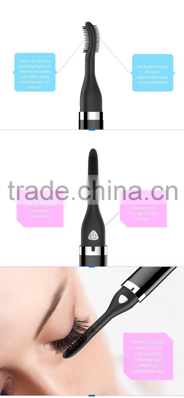 Cool Warm Eyelash Styler with USB charging