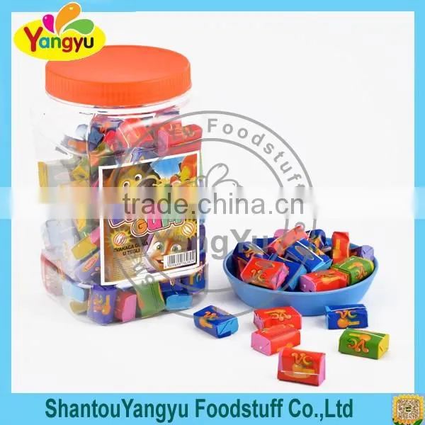Mini bubble gum with cartoon tattoo bubble gum