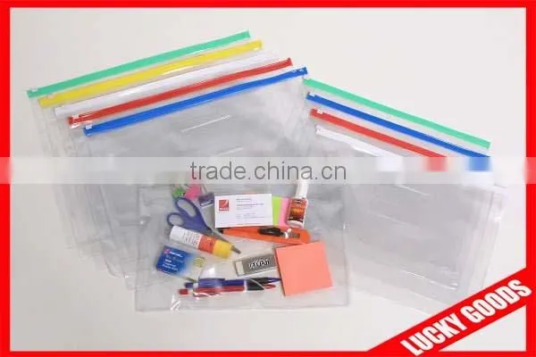 practical clear zip lock pouch, plastic bag with zipper