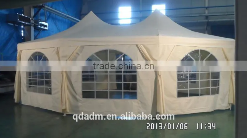 galvanized or powder coated PE PVC steel waterftoof folding tent high quality