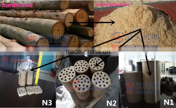 Gold Supplier Honeycomb Briquette Press Machine Wood Briquette Machine