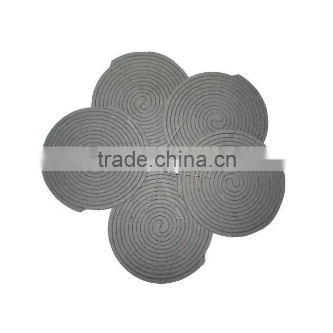 Natural unbreakable paper mosquito coil