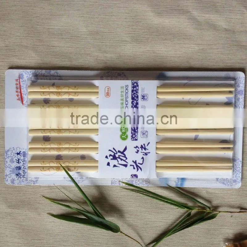 High quality with bamboo chopsticks on the plane