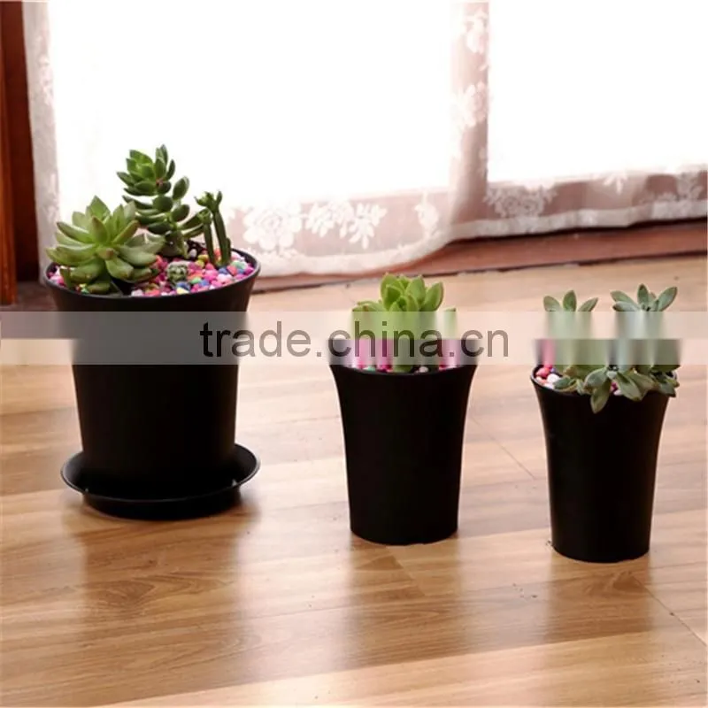 Small Flower pot Gardening Mini Plastic Pots Round Flower Bonsai Planter Nursery Pots