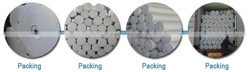 non wowen staple fabric geotextile for roads projects