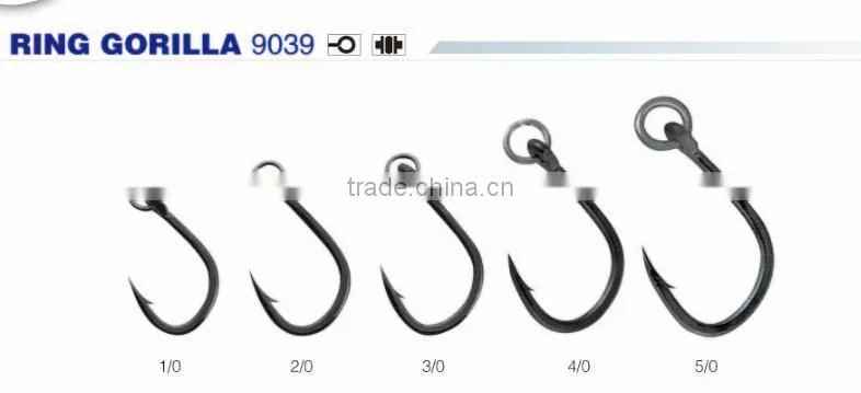 Besr price wholesale fishing hook ring gorilla