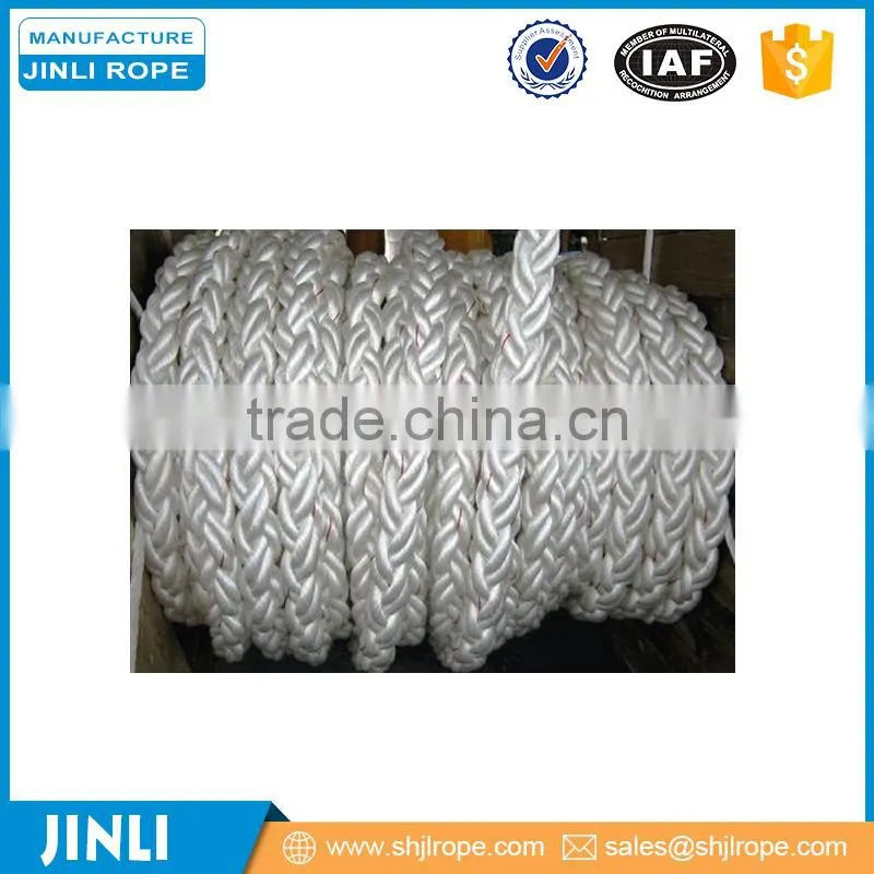 PP/Nylon/Polyester rope soft Twisted Ship Hawser