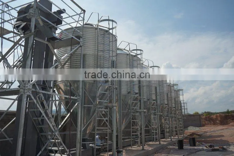 poultry chicken feed silo bin cost