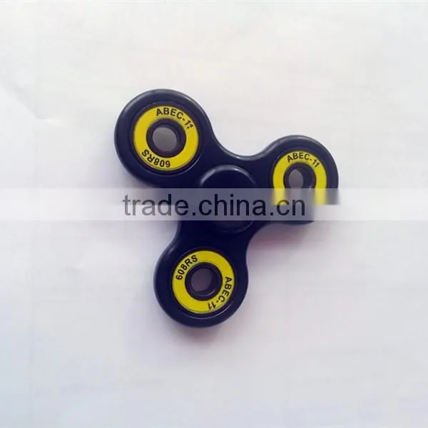 Long Spin time EDC 608 hybrid ceramic bearing Hand Spinner Fidget with full black bearing with ABEC11 seal