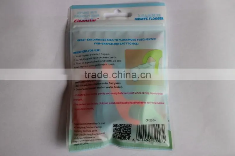 30pcs a Bag Individual Dental Floss Pick