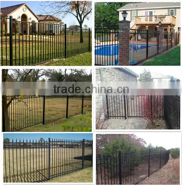 home decorate metal fence railing pickets supplier