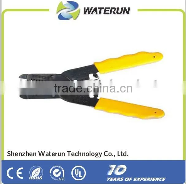 high quality plastick grip with ergonomic design wire strippers cutting pliers with precisely blades.