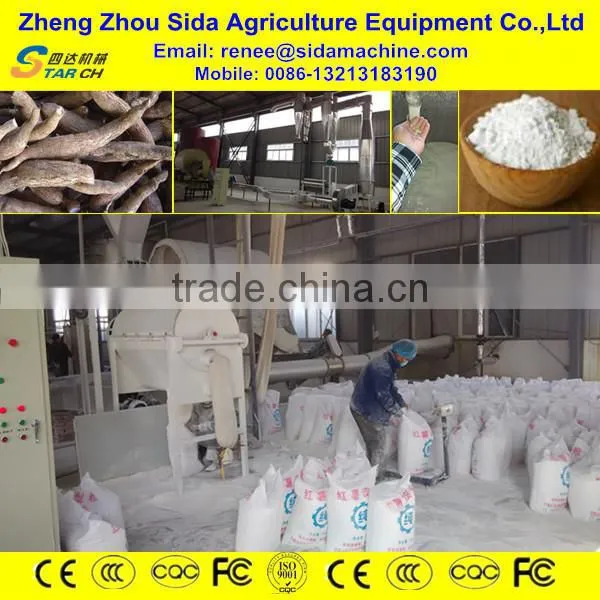2015 Hotsale 40t/day Yam Flour Making Machine