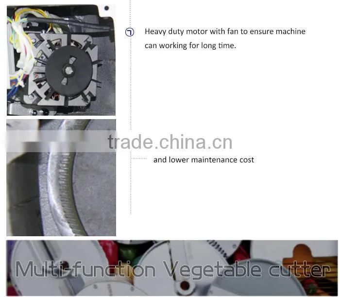Electric Commercial Multifunctional Fruit Cutting Machine(INEO are professional on commercial kitchen project)