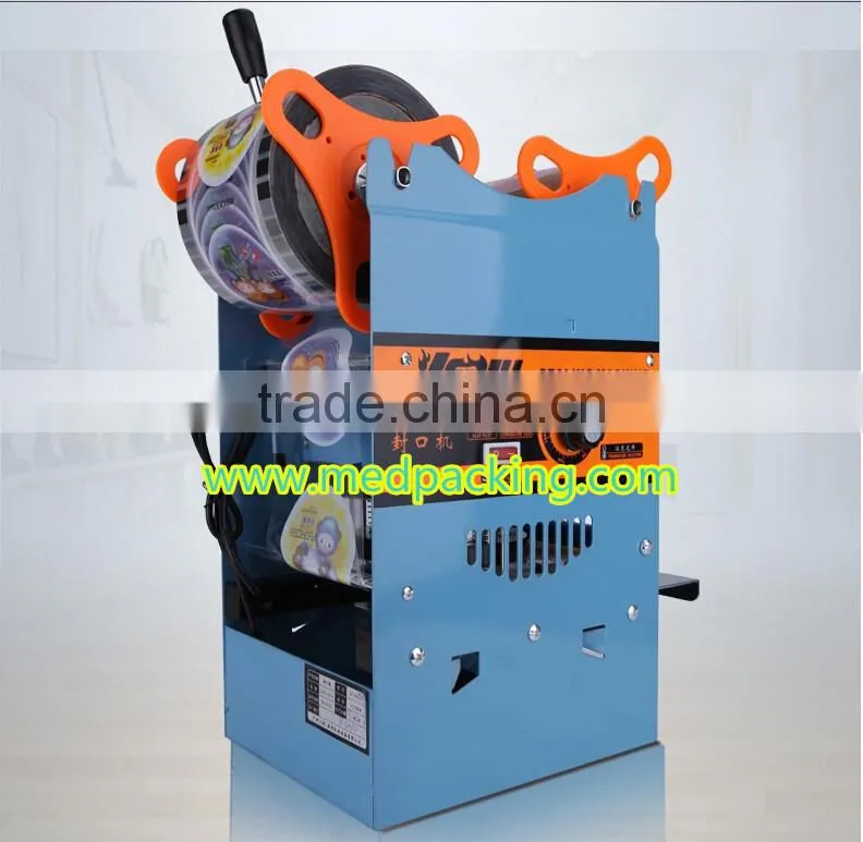 Manual Bubble Tea Sealing Machine plastic food containers sealing machine