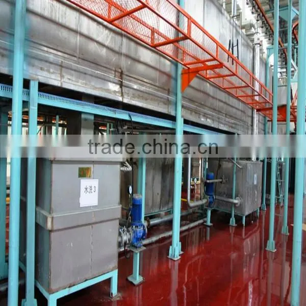 Aluminium Profile Automatic Vertical Powder Coating Line