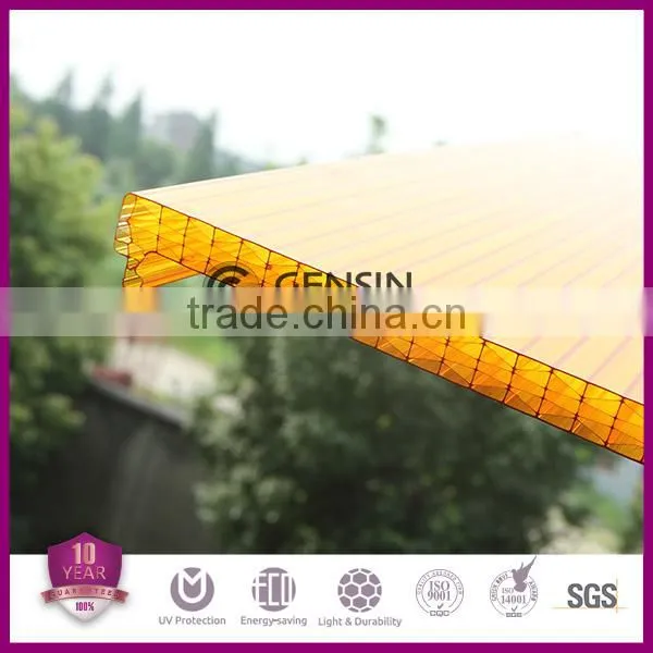 Polycarbonate Hollow Sheet with Clips 600mm/800mm/1040mm