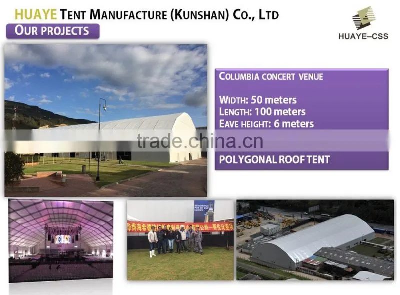Luxury event white 25 m party tent for sale