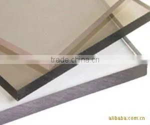 carport ,roofing green polycarbonate solid sheet 10 years warranty