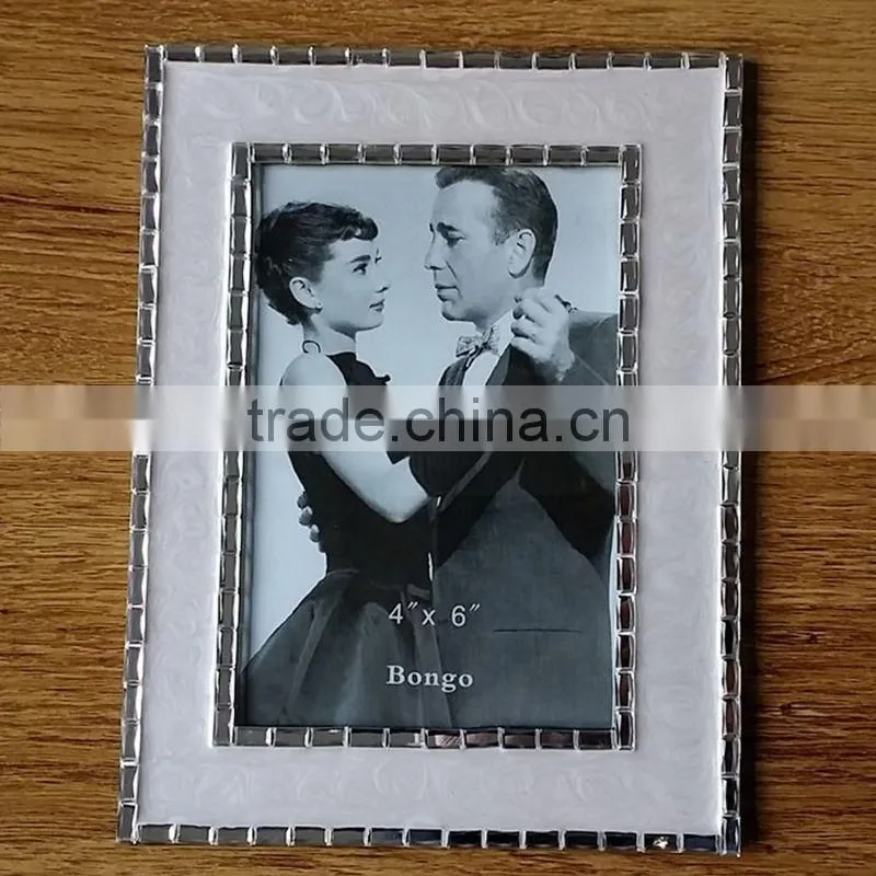 happy wedding cheap acrylic clear glass picture photo frame
