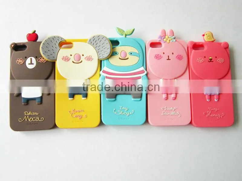 Human Skeleton Design Silicone Cellphone Case for Iphone