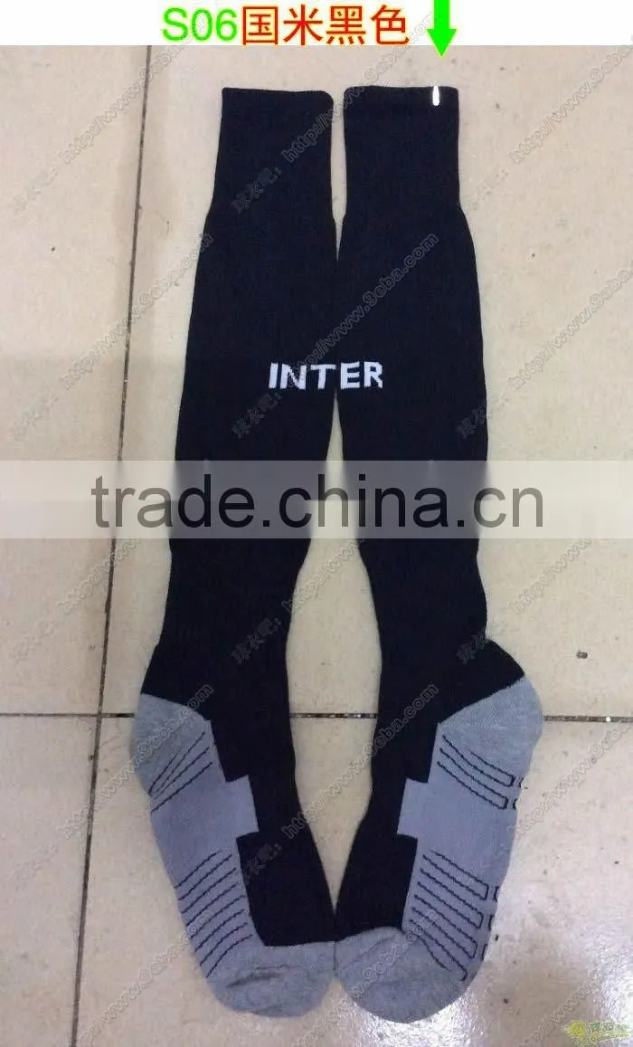 white long tube football socks/funny long football socks