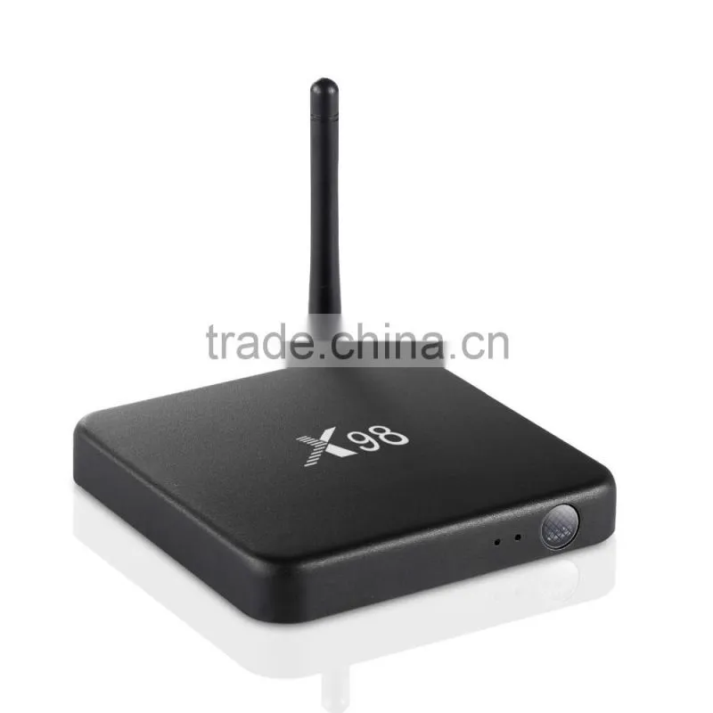 Wholesale Tv Box Amlogic S905 Quad Core DDR2 2G EMMC 16G X98 Android 5.1 TV Box