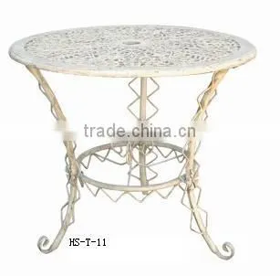 Trade Assurance decorative cast iron table garden furniture Manufacturer