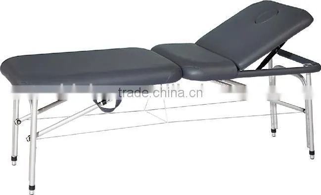 Height adjustable and portable foldable massage bed used beauty salon furniture portable salon furniture F-3382