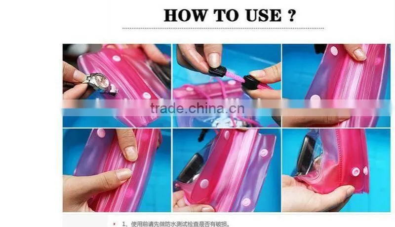 PVC transparent waterproof smartproof case