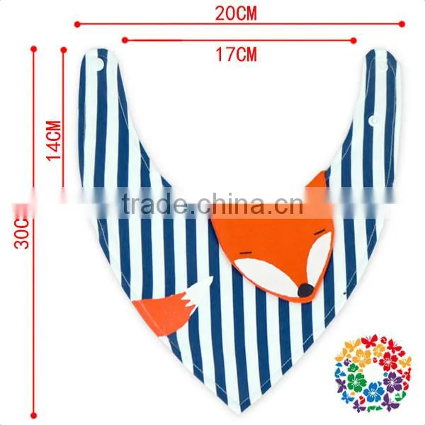 adorable newborn toddler baby adjustable cotton bandana bib