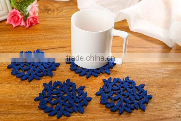 heat resistant felt coaster
