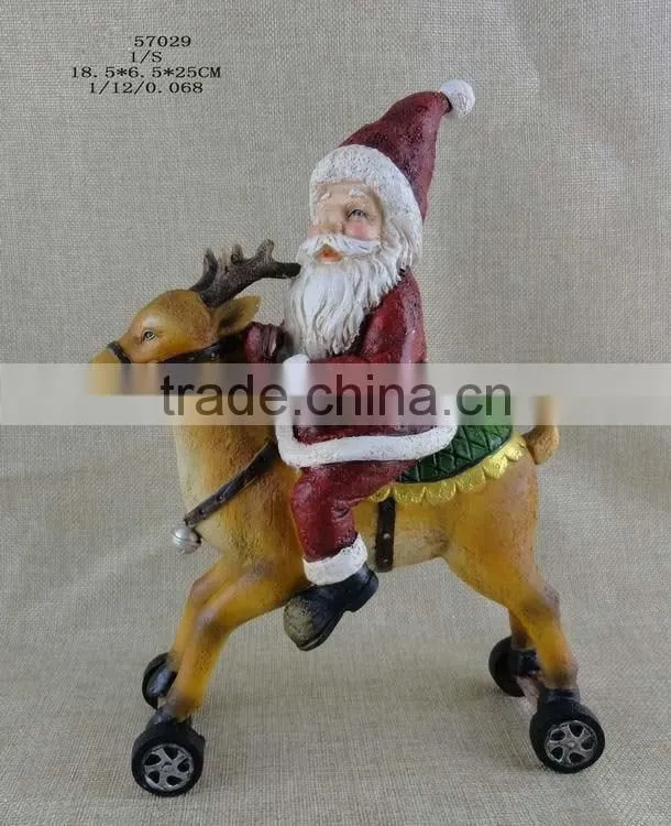 christmas resin santa claus resin christmas ornaments wholesale