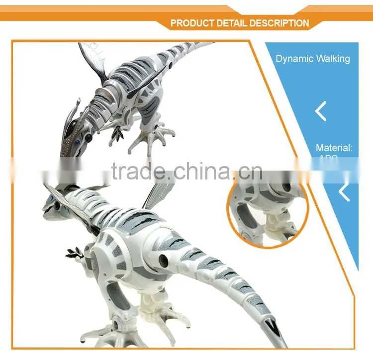 2015 remote plasticwalking dinosaur toy with EN71,made in china