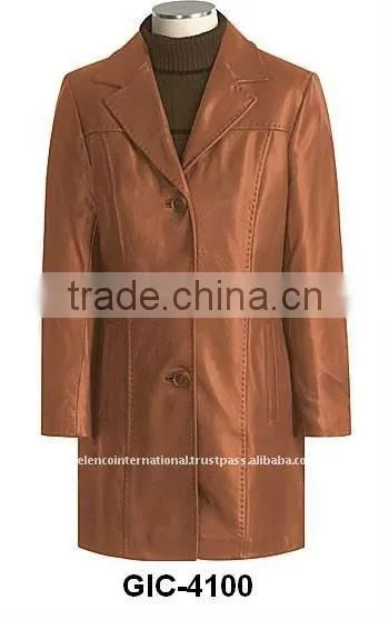 leather coat