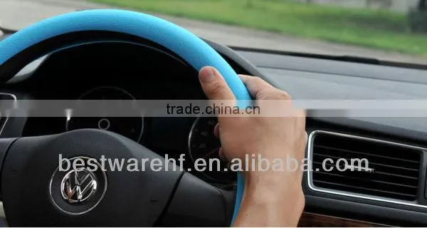 2016 new Girl use unique silicone Steering Wheel Covers