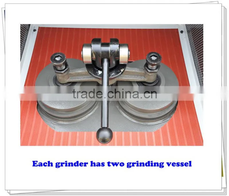 Easy operation laboratory grinder machine vibrating ring bowl pulverizer for coal and ore
